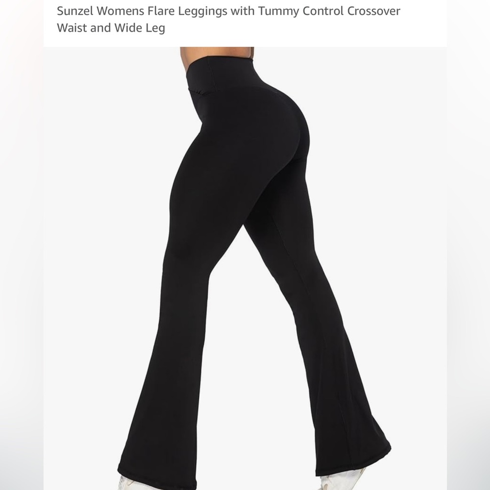 Sunzel Criss Cross Flare Leggings
